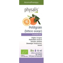 OLEJEK ETERYCZNY DRZEWO POMARAŃCZOWE (PETITGRAIN) BIO 10 ml - PHYSALIS-1