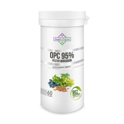 PESTKI WINOGRON EKSTRAKT 95 % OPC (450 mg) 60 KAPSUŁEK - SOUL FARM-1