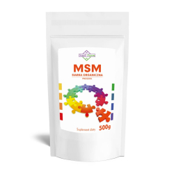 MSM SIARKA ORGANICZNA PROSZEK (1000 mg) 500 g - SOUL FARM-1