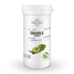 GRAVIOLA EKSTRAKT (550 mg) 60 KAPSUŁEK - SOUL FARM-1