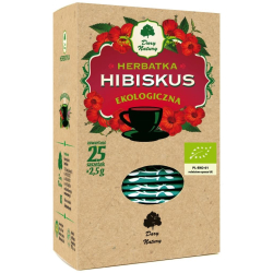 HERBATKA HIBISKUS BIO (25 x 2,5 g) 62,5 g - DARY NATURY-1