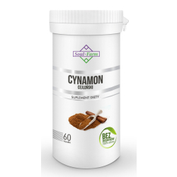 CYNAMON CEJLOŃSKI EKSTRAKT (400 mg) 60 KAPSUŁEK - SOUL FARM-1
