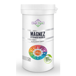 CYTRYNIAN MAGNEZU (650 mg) 120 KAPSUŁEK - SOUL FARM-1